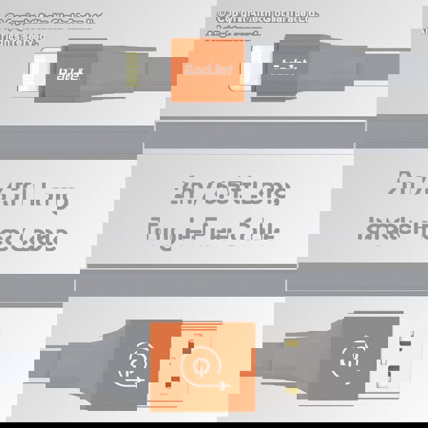 GadJet Apple Certified 2M Lightning USB Cable