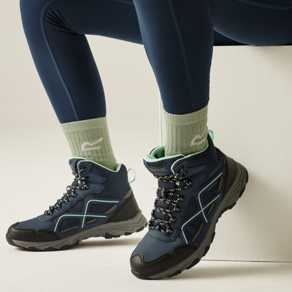 Regatta Women's Lady Vendeavour Walking Boots - Navy/Amazonite