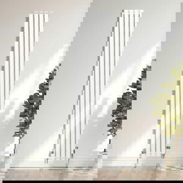 Monstershop Oval Column Radiator – 1800mm x 480mm – White