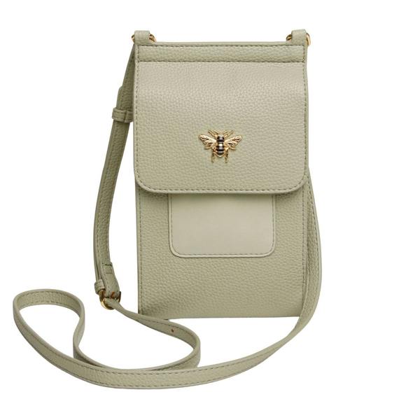 Alice Wheeler Mini Bloomsbury Bee Crossbody Phone Bag