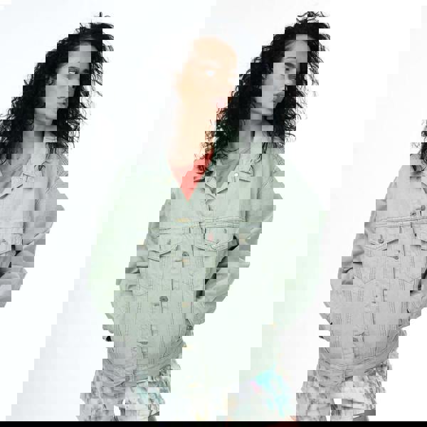 Levis Womens/Ladies 90´s Trucker Jacket - Green - 