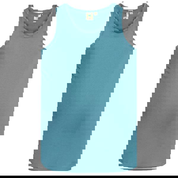 Duke Mens D555 Fabio 2 Kingsize Tank Top - Teal