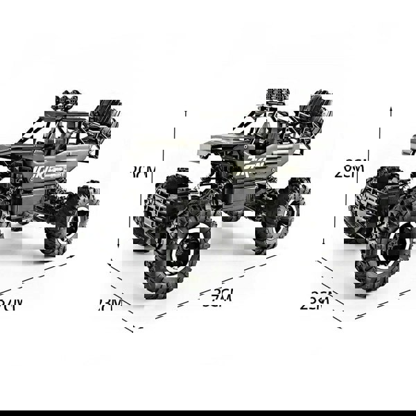 4WD Climbing Drift Off-Road Monster Truck Toy Living and Home