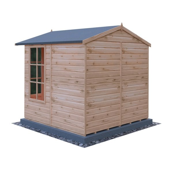 Shire 7x7 Kensington Summerhouse 12mm shiplap interlock cladding