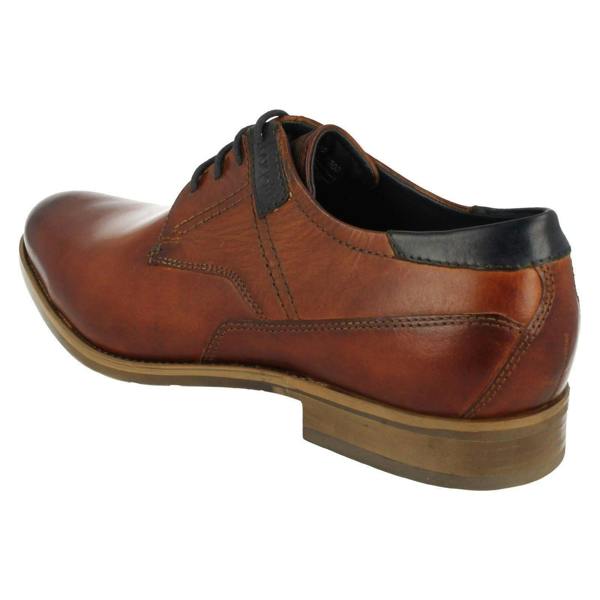 Bugatti Mens Bugatti Smart Lace Up Shoes 312-16302