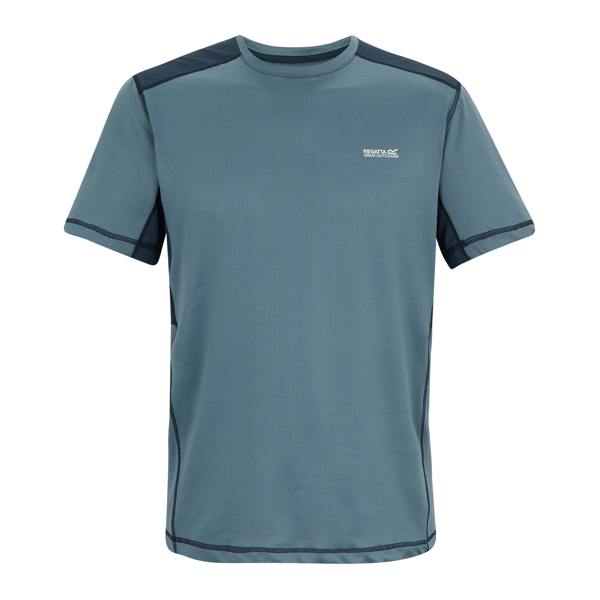 Regatta Mens Virda T-Shirt - China Blue/Navy - 
