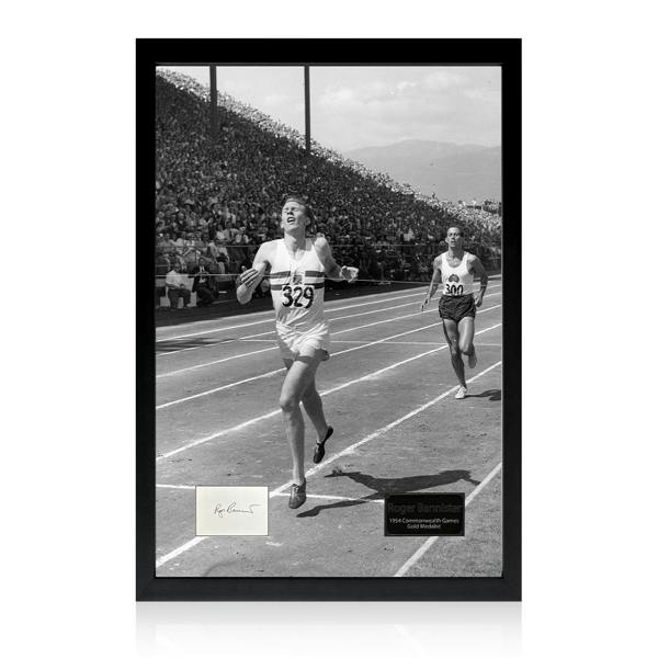 Roger Bannister Signed Image Iconic Frame