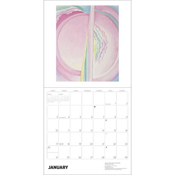Georgia O'Keeffe Calendar 2027, Wall Calendars, Month To View, Art, Gift