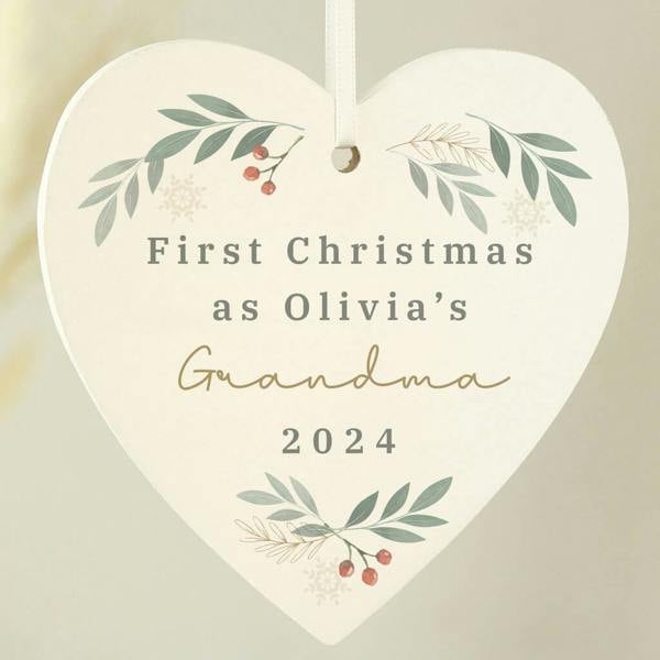 Personalised 'First Christmas As' Family Decoration - main product image
