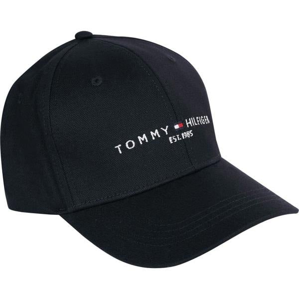 Tommy Hilfiger Embroidered Logo Cotton Baseball Cap - Desert Sky - 