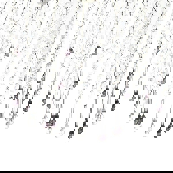 Classic Waterfall Pendant Shade with Clear and Smoked Black Acrylic Image 5