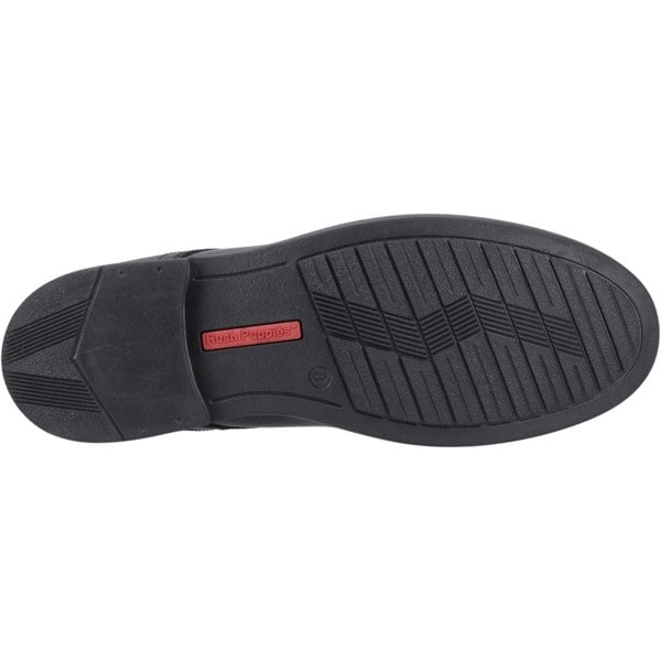 Hush Puppies Tate Senior Leather Boys's Black Boots
