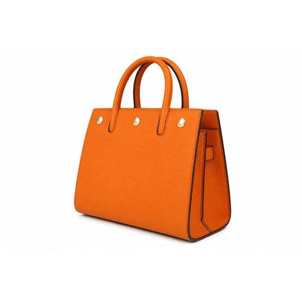 Burberry Tote Top Handle Bag - Orange