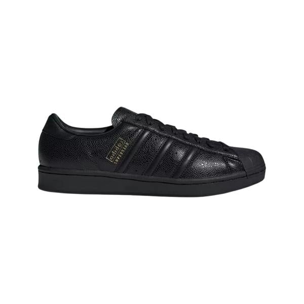 Adidas Mens Superstar V Woven Trainers - Black - 