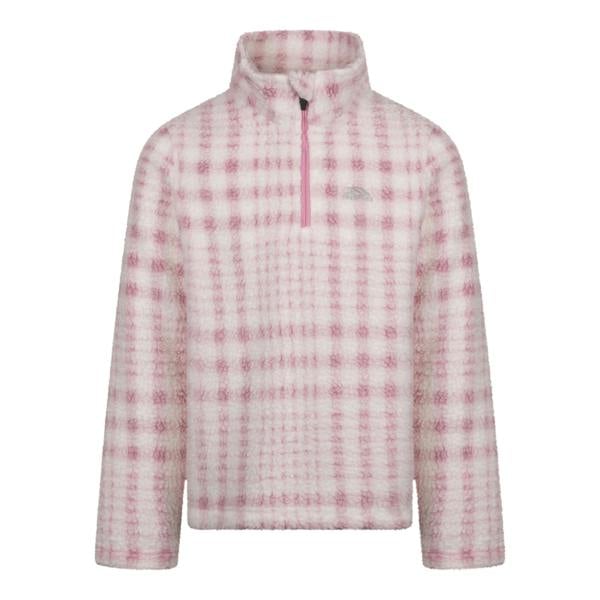 Trespass Childrens/Kids Booker AT200 Half Zip Fleece Top - Sweet Pink - 