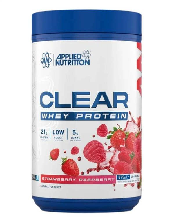 Applied Nutrition Clear Whey Protein, Strawberry & Raspberry (EAN 5056555214527) - 875g