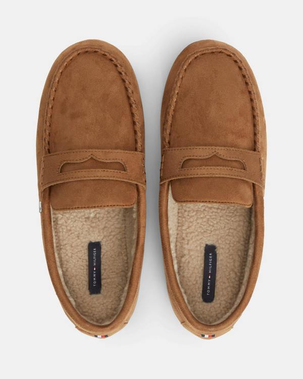 Tommy Hilfiger Driver Mens Hilfiger House Shoes - Coconut Grove