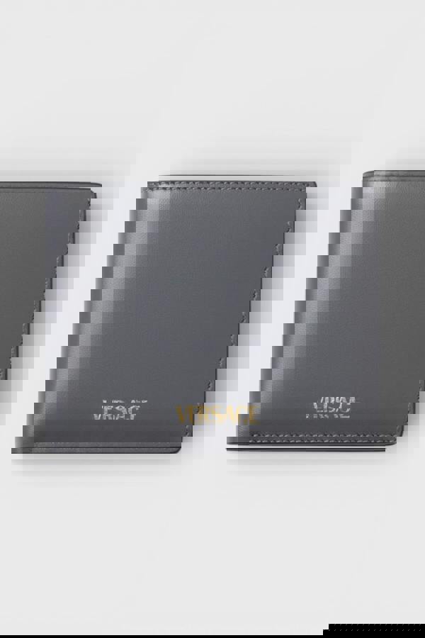 Versace Medusa Bifold Wallet Grey