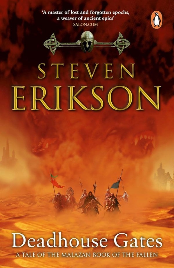 Malazan Book of the Fallen Series 3 Books Collection Set by Steven Erikson (Gardens Of The Moon, Deadhouse Gates, Memories of Ice)