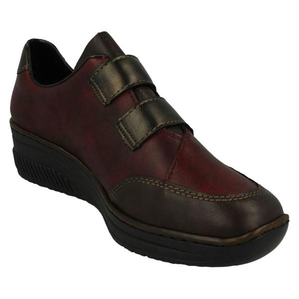 Rieker Ladies Rieker Full Shoes With Adjustable Straps 48750