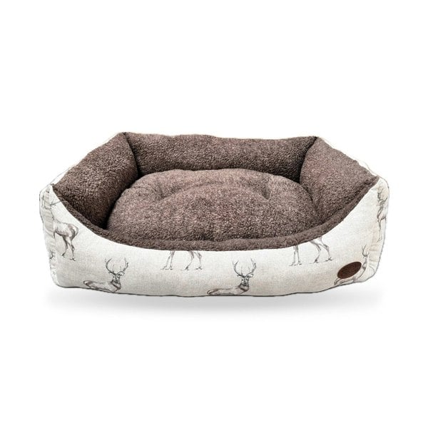 Snug and Cosy Pets Moorland Stag Rectangle bed