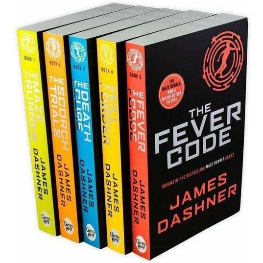 Maze Runner Series by James Dashner - 5 Books Set