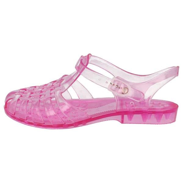 Spot On Ladies Spot On Transparent Jelly Shoes