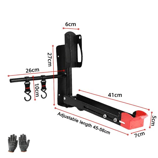 Havendro Bike Wall Mount Swivel Rotating Rack Garage Storage Hook MTB Road Electric Bike