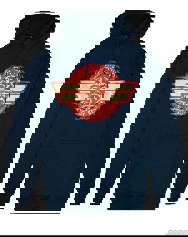 Marvel Womens Blue Captain Marvel Hoodie