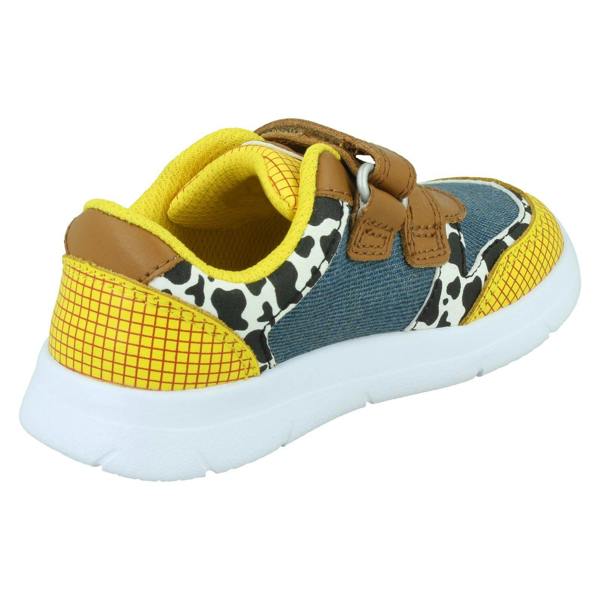 Clarks Childrens Clarks Hook & Loop Casual Trainers Ath Howdy