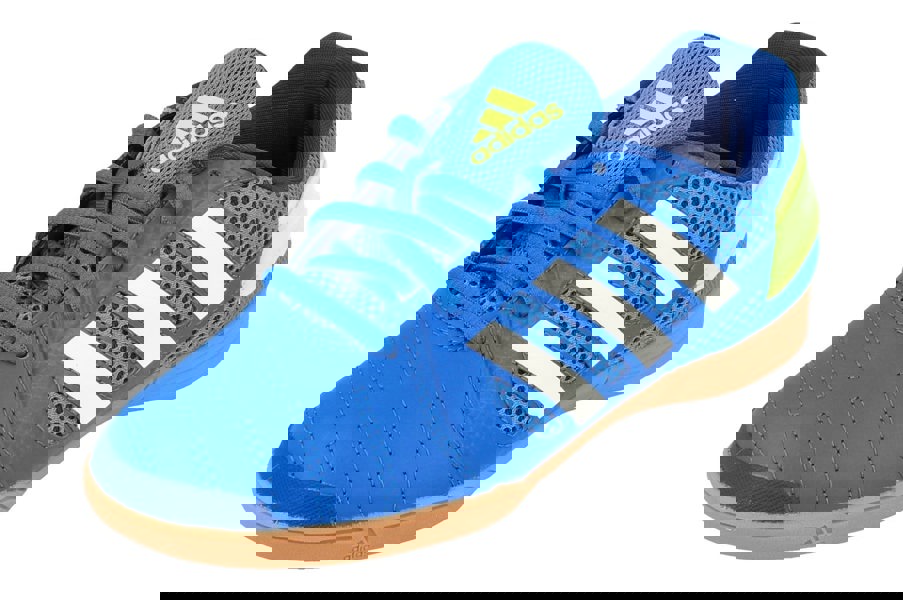 Adidas Top Sala Junior Football Trainers Shoes  FV2632 - Blue White Green Fv2632 - Photo 0