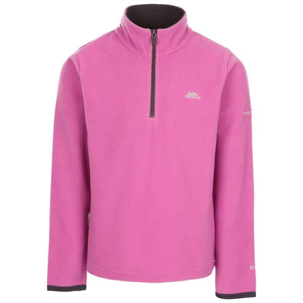 Trespass Childrens/Girls Sybil Micro Fleece - Deep Pink