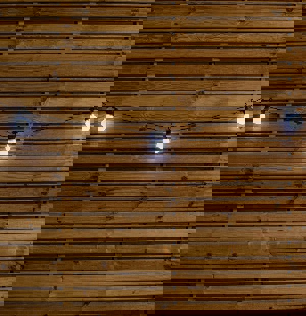 Samuel Alexander Set of 10 Indoor Outdoor Connectable Party Festoon Lights with Cool White LEDs