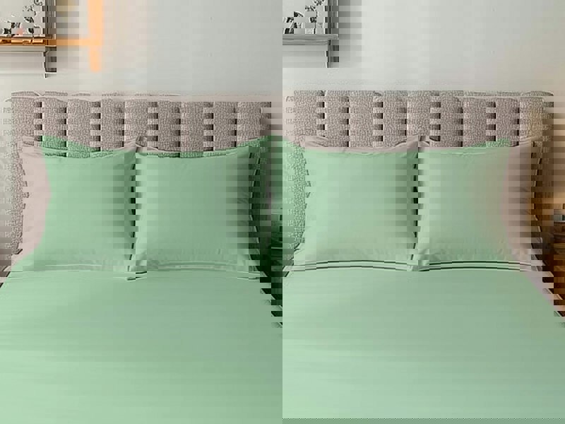 Snug City Microfibre Soft Touch Plain Dyed Housewife Pillowcase Pair