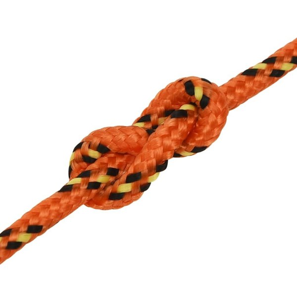 Berkfield Boat Rope Orange 3 mm 250 m Polypropylene