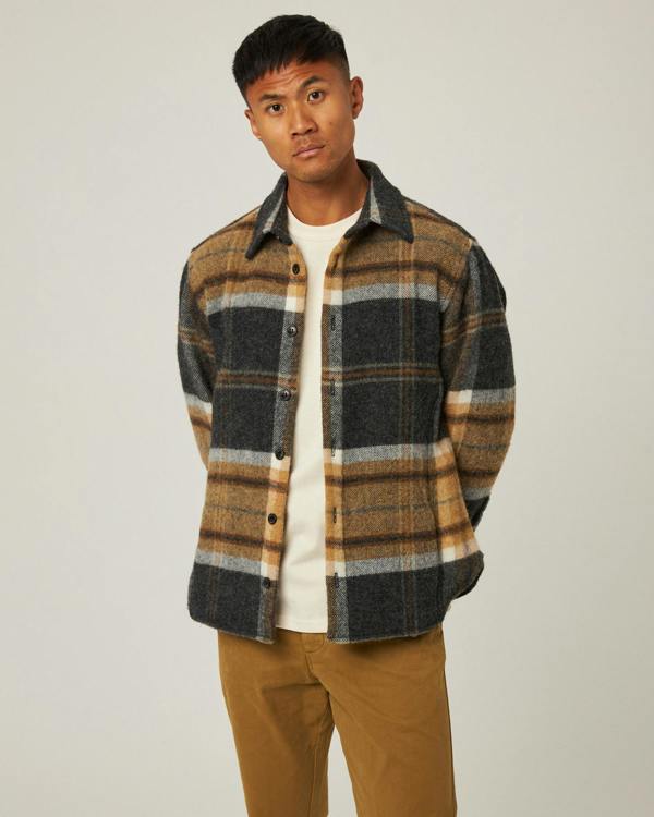 Peregrine  Wool Overshirt