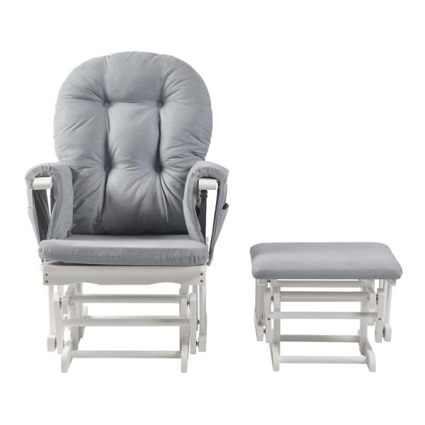 Kub Haywood Reclining Nursing Chair and Footstool