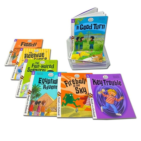 Oxford University Press Biff Chip and Kipper Stage 5 Read with Oxford: 6+: 16 Books Collection Set