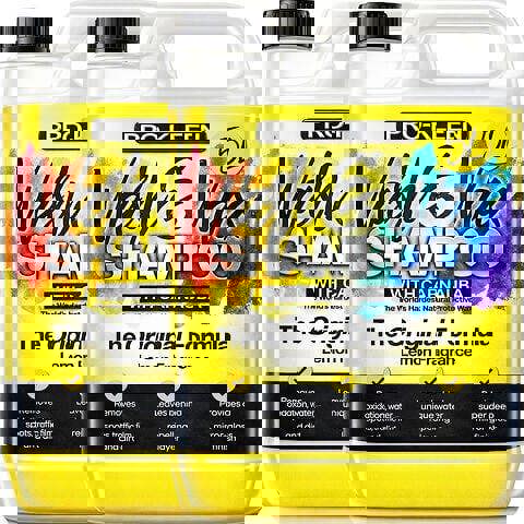 ProKleen Pro-Kleen 10 Litres Carnauba Wash and Wax Shampoo (Yellow - Lemon Fragrance)