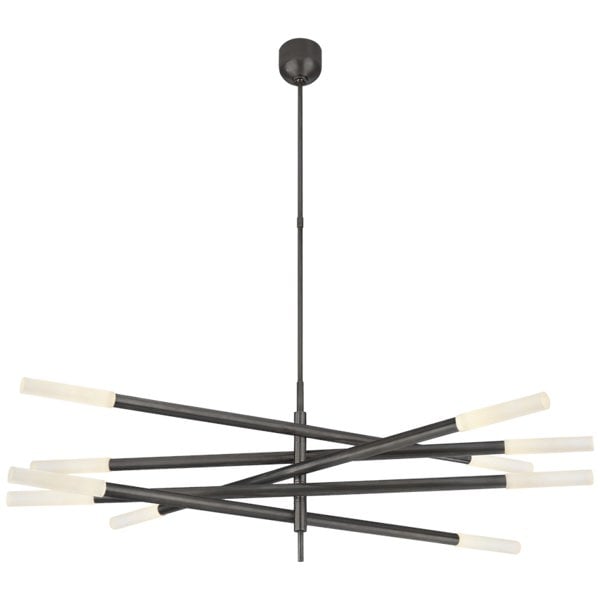 Kelly Wearstler Rousseau Grande Ten Light Articulating Chandelier