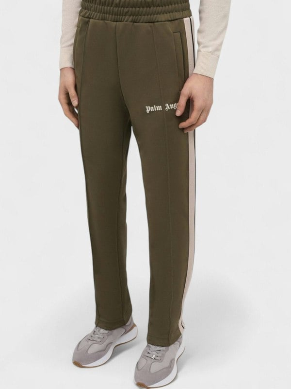 Palm Angels Classic Track Pants Military White - Supplied FashionPalm Angels
