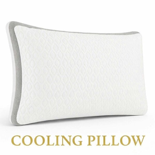 Night Zone Cooling Pillow 48 x 78cm – Breathable Hollowfibre Hotel Quality Pillow