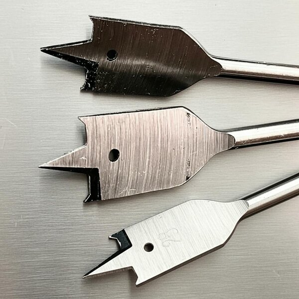 Fixaball Spade Flat Wood Drill Bits All Sizes All Woods 6mm - 38mm