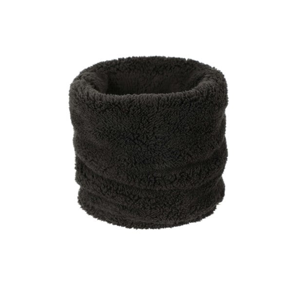 Mountain Warehouse Kids Sherpa Fleece Neck Gaiter - Black