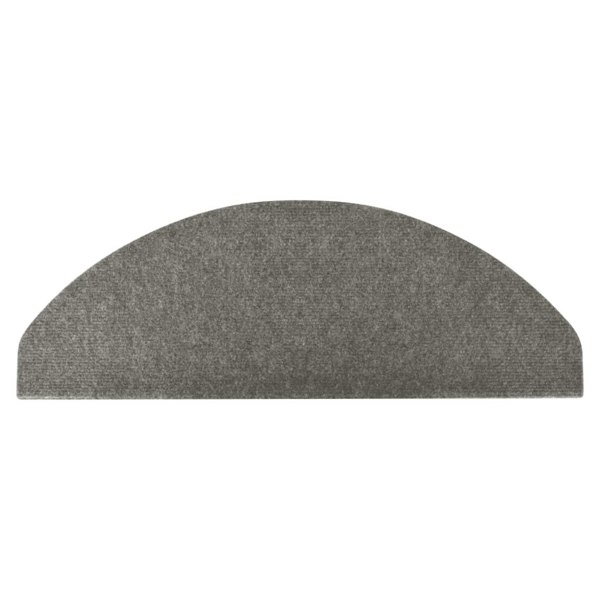 Berkfield Stair Mats Self-adhesive 10 pcs Grey 56x17x3 cm