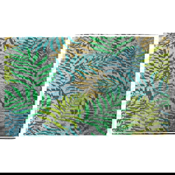 Benjamin Tate Design Green Tropical Palm Leaves (Bath Towel)