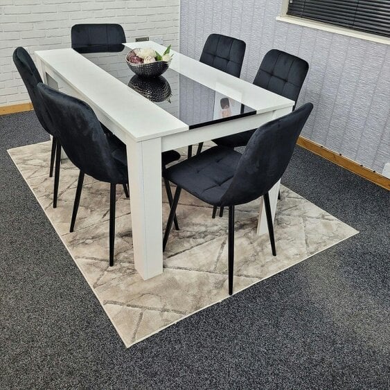 Kosy Koala Dining Table Set with 6 Chairs Dining Room and Kitchen table set of 6