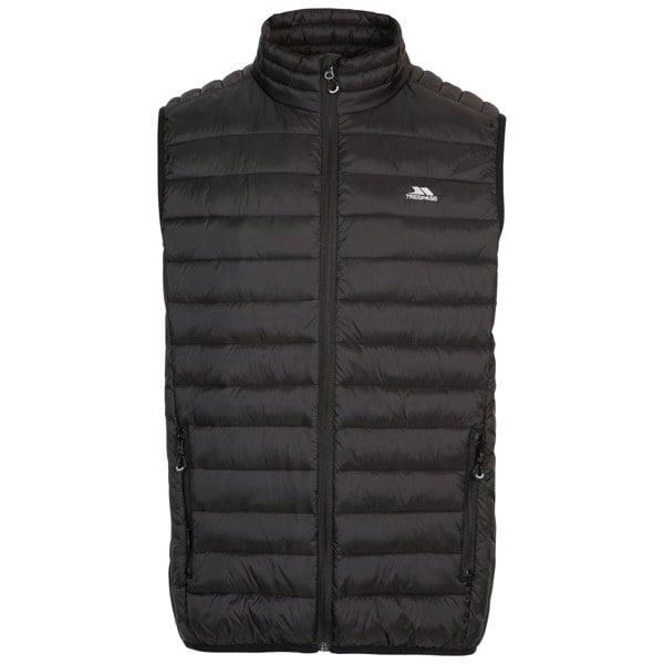 Trespass Mens Gallenton Packaway Gilet - Black