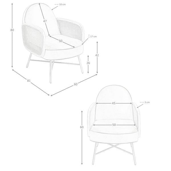 Angel Cerdá Brown Leather Armchair 5162