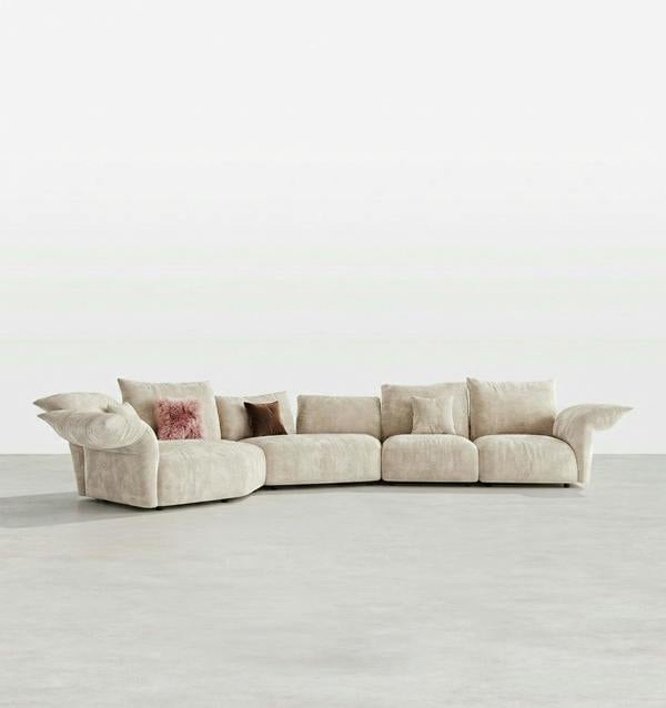 Flower Modular Three Seater Sofa-Weilai Concept